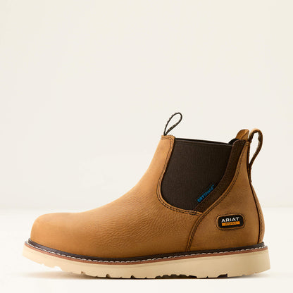 Ariat New | Women Rebar Wedge Chelsea Waterproof Work Boot