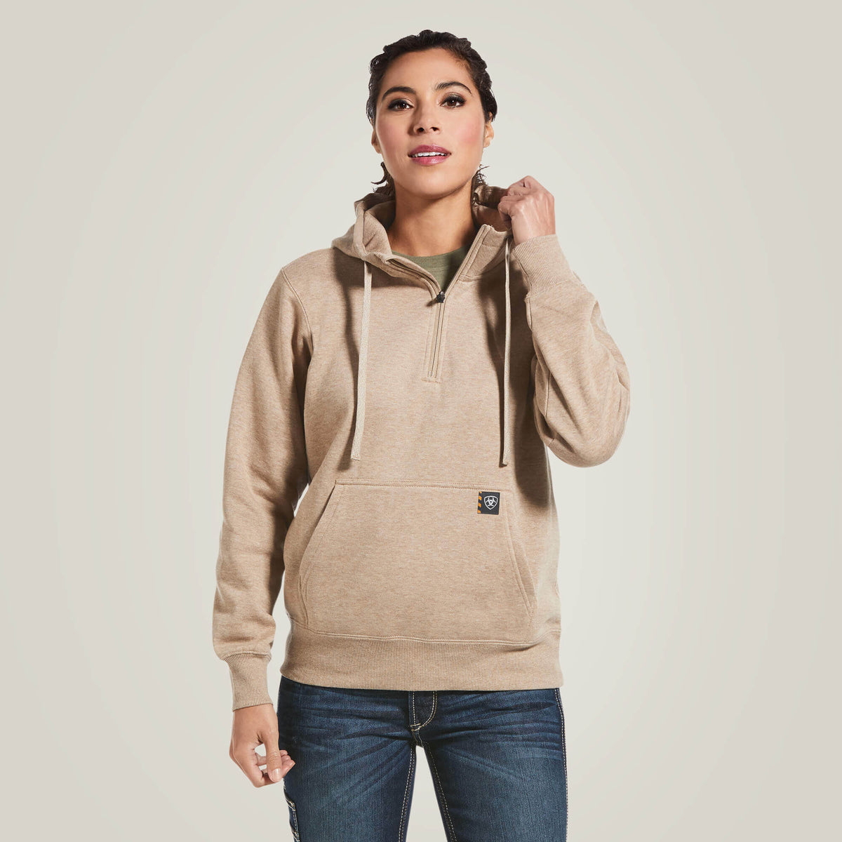 Ariat Popular | Women Rebar Skill Set 1/2 Zip Hoodie
