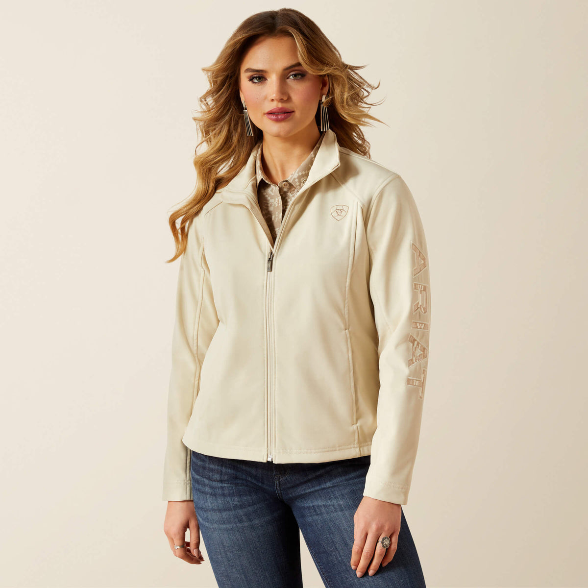 Ariat New | Women Ariat Logo Softshell Jacket