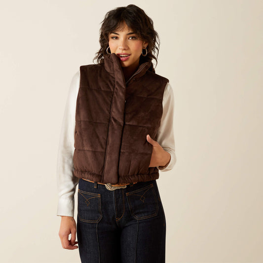 Ariat Exclusive | Women|Trends Swirls Faux Leather Vest